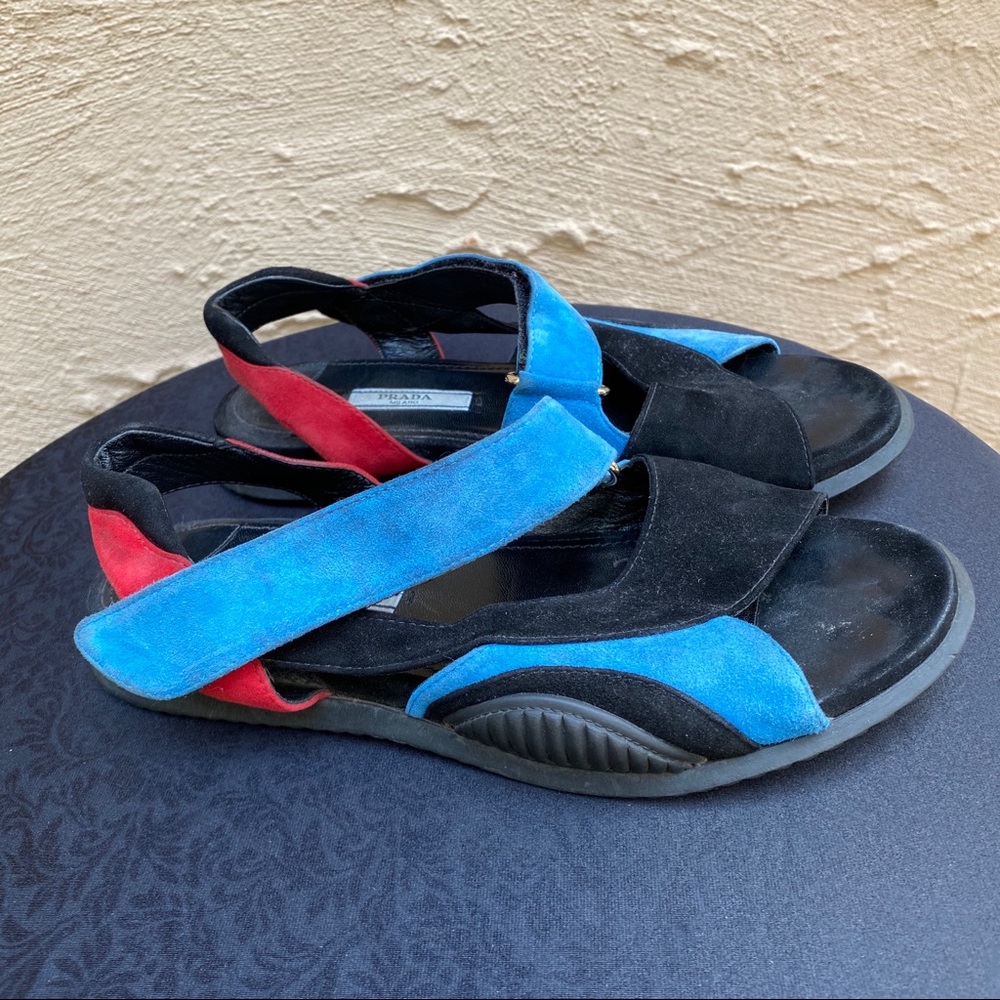 Prada leather sandals size 6.5